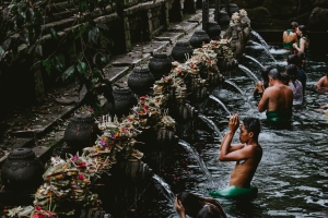 water springs on Bali