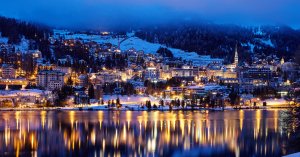 St. Moritz night view